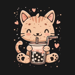 Cat's Boba Wonders T-Shirt