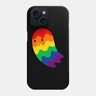 Rainbow Pride Ghost Phone Case