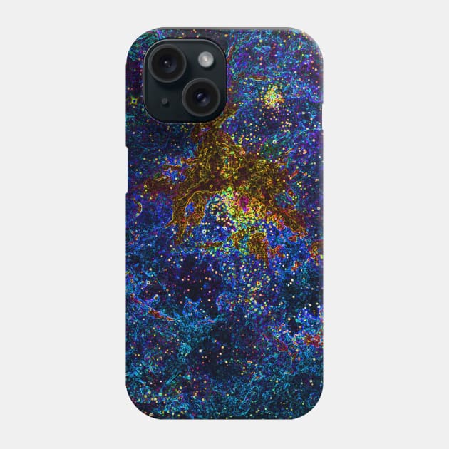 Black Panther Art - Glowing Edges 119 Phone Case by The Black Panther