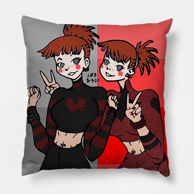 D-T Pillow by TeeJay93