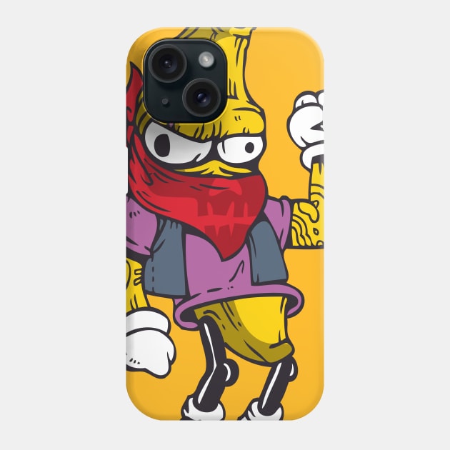 One Bad Banana Phone Case by Talonardietalon