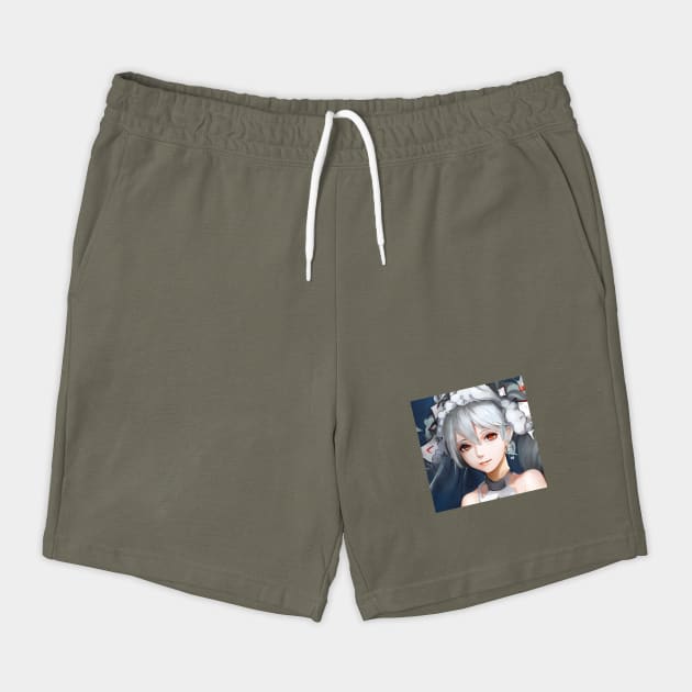 Grey Hair Anime Girl by animegirlnft