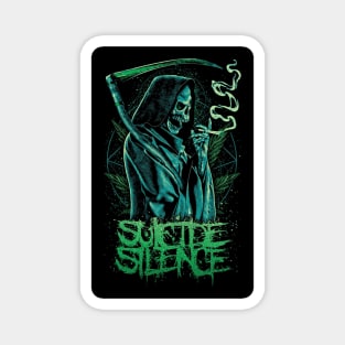 Suicide Silence Skull Magnet