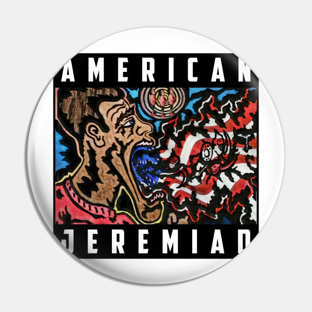 American Jeremiad Pin by ImpArtbyTorg