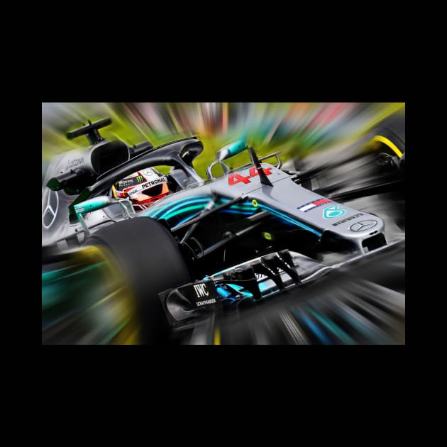 Lewis Hamilton 2018 by DeVerviers