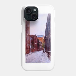 WAPPING HIGH STREET, LONDON LOOKING WEST Phone Case