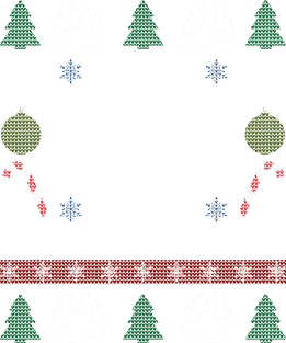 Gay Bear Beary Christmas Magnet