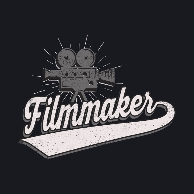 Filmmaker Cameraman vintage Film Camera by Foxxy Merch