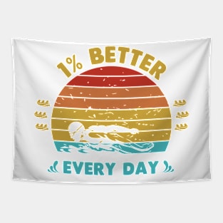 Improve every day Tapestry