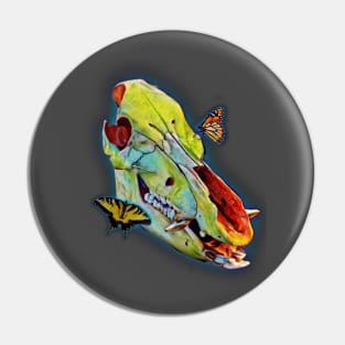 Wild Pig Skull Pin