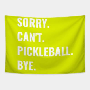 Funny Pickleball Tapestry