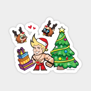 Mister Yoga - Santa Magnet