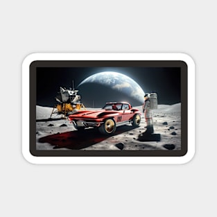 67 Corvette on the Moon Magnet