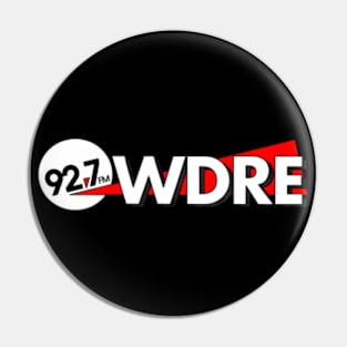 92.7 WDRE 1988 Throwback Design Pin