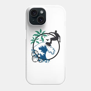 Surfer on d way Phone Case