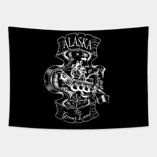 alaska vintage Tapestry