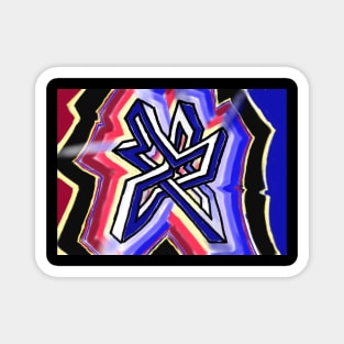 Dancing Inter-dimensional Star  Gently Bentley Magnet