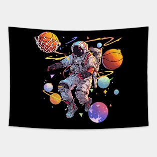 basketball astronaut Tapestry