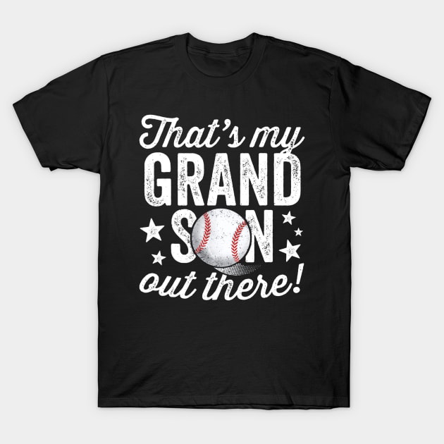 That S My Grandson Out There Baseball Grandma Shirt