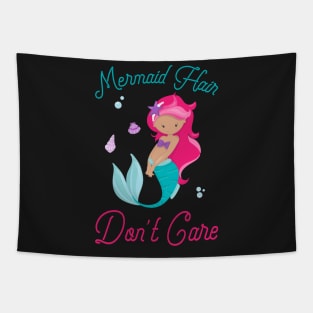 Mermaid Hair Don't Care - Mermaid Life Tapestry