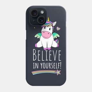 Unicorn Wishes On The Moon And Stars Phone Case