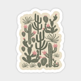 Cactus Vibes Magnet