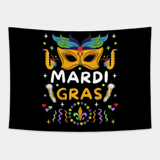 Mardi Gras Tapestry