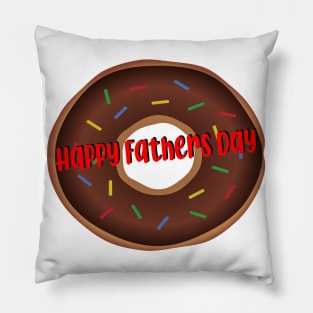 Happy Fathers day donut Pillow