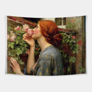 The Soul of the Rose by John William Waterhouse Tapestry