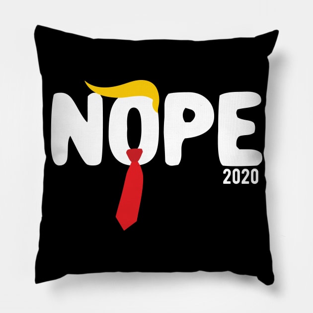 Nope Trump nope trump president Pillow by Gaming champion