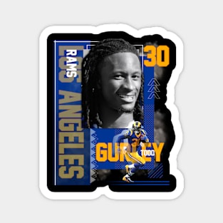 Los Angeles Rams Todd Gurley 30 Magnet