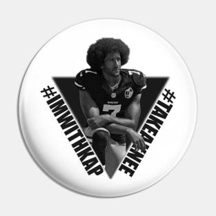 Kaepernick Kneeling Pin