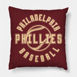 Philadelphia Phillies Baseball Pillow