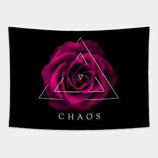 Pink Rose Design Tapestry