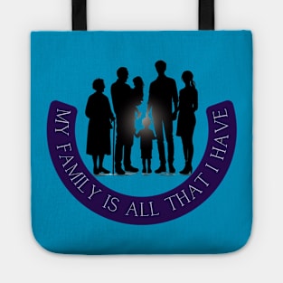 Family Harmony - Timeless Silhouette Tote