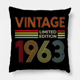 Vintage 1963 Limited Edition Pillow