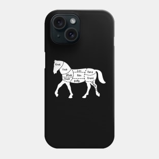 I Love Horses Phone Case