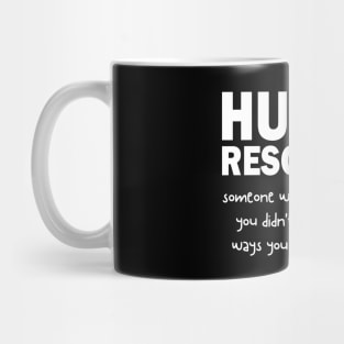 HR Assistant Gift for Women, Human Resources Department Mug