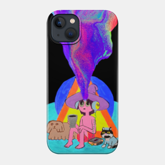 3rd Eye Opening Midnight Gospel - Trippy - Phone Case