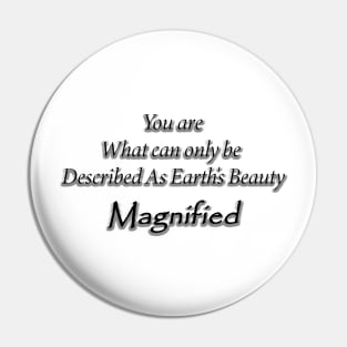 You Are Beautiful Pin