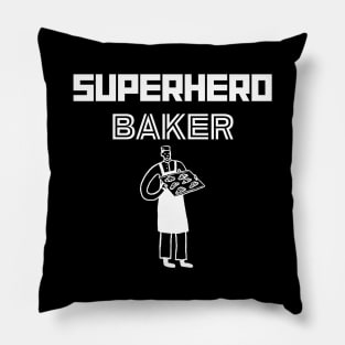 Superhero Baker Pillow