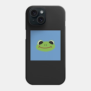 frog (blue) Phone Case