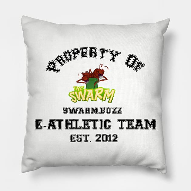 "Property of The Swarm" Tee Pillow by Swarm