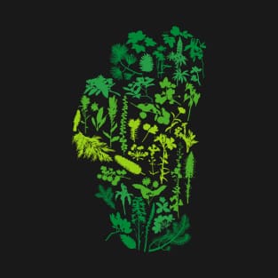 Lake Tahoe Plants Green T-Shirt