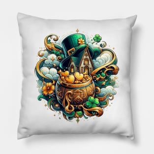 Chapeau de Saint Patrick Pillow