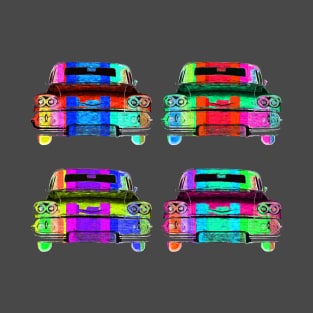 3 Chevy Impala pop colors T-Shirt