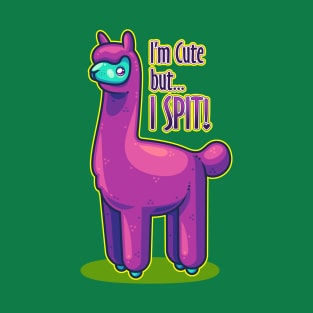 Cute Alpaca Spit T-Shirt