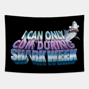 Shark Week Enthusiast Tapestry