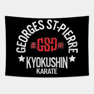 Georges St-Pierre Kyokushin Karate Tapestry