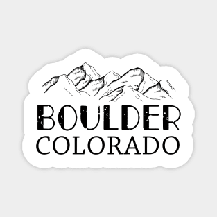 Boulder Colorado Boulder Co Colorado Magnet